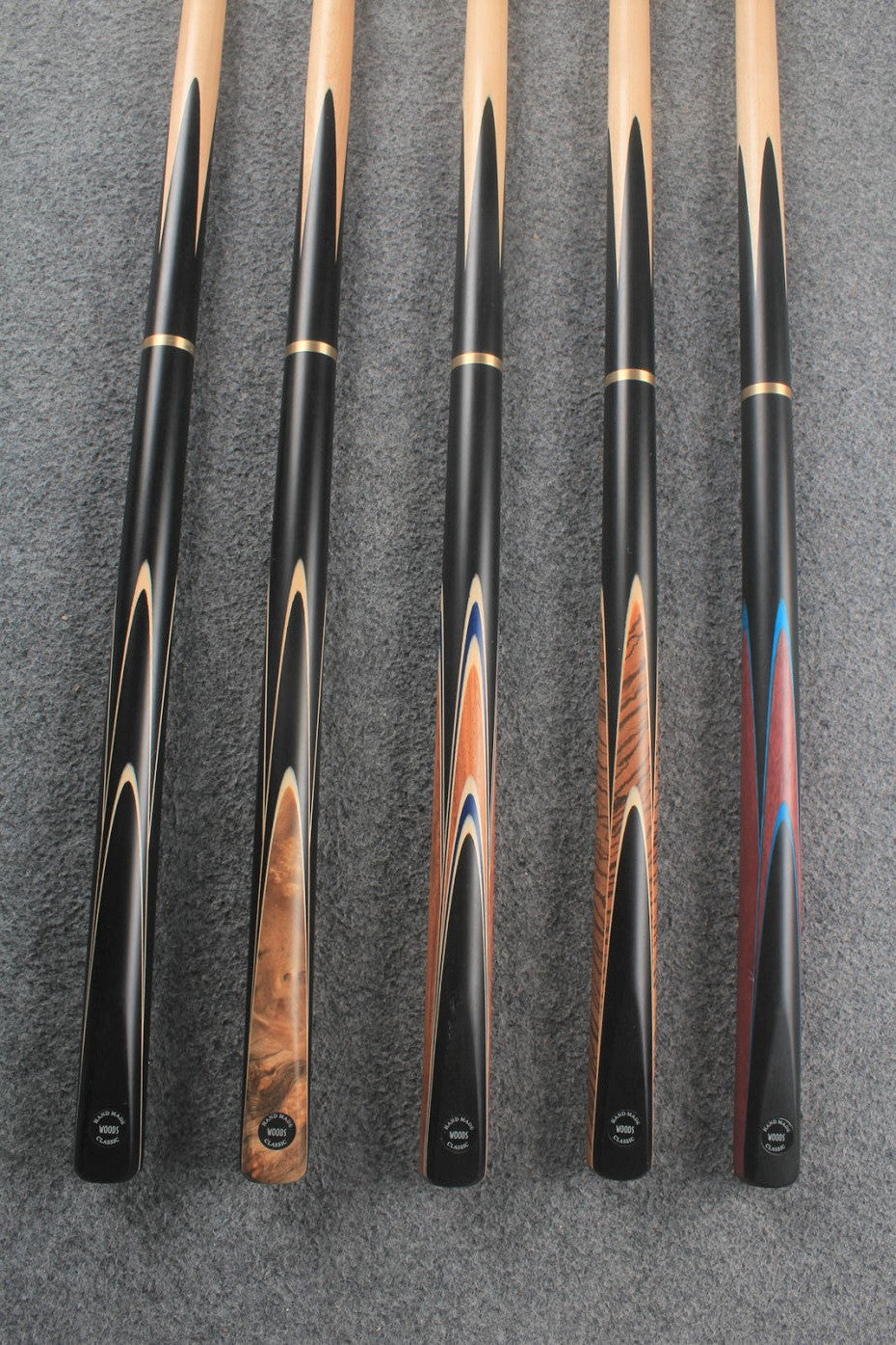 3/4 maple snooker cue 9.5 mm