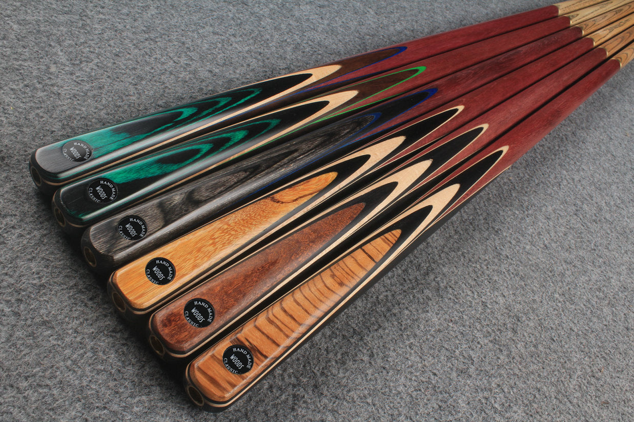 woods 1/2 handmade ash snooker / pool cue