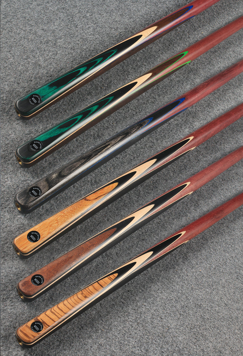 woods 1/2 handmade ash snooker / pool cue