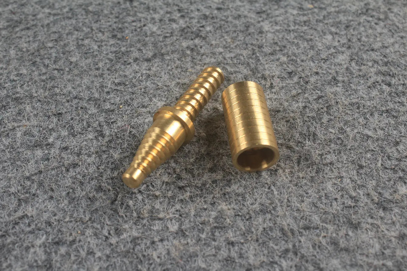 cue butt end joint brass pin and socket for osborne mini butt or extension WOODS CUES