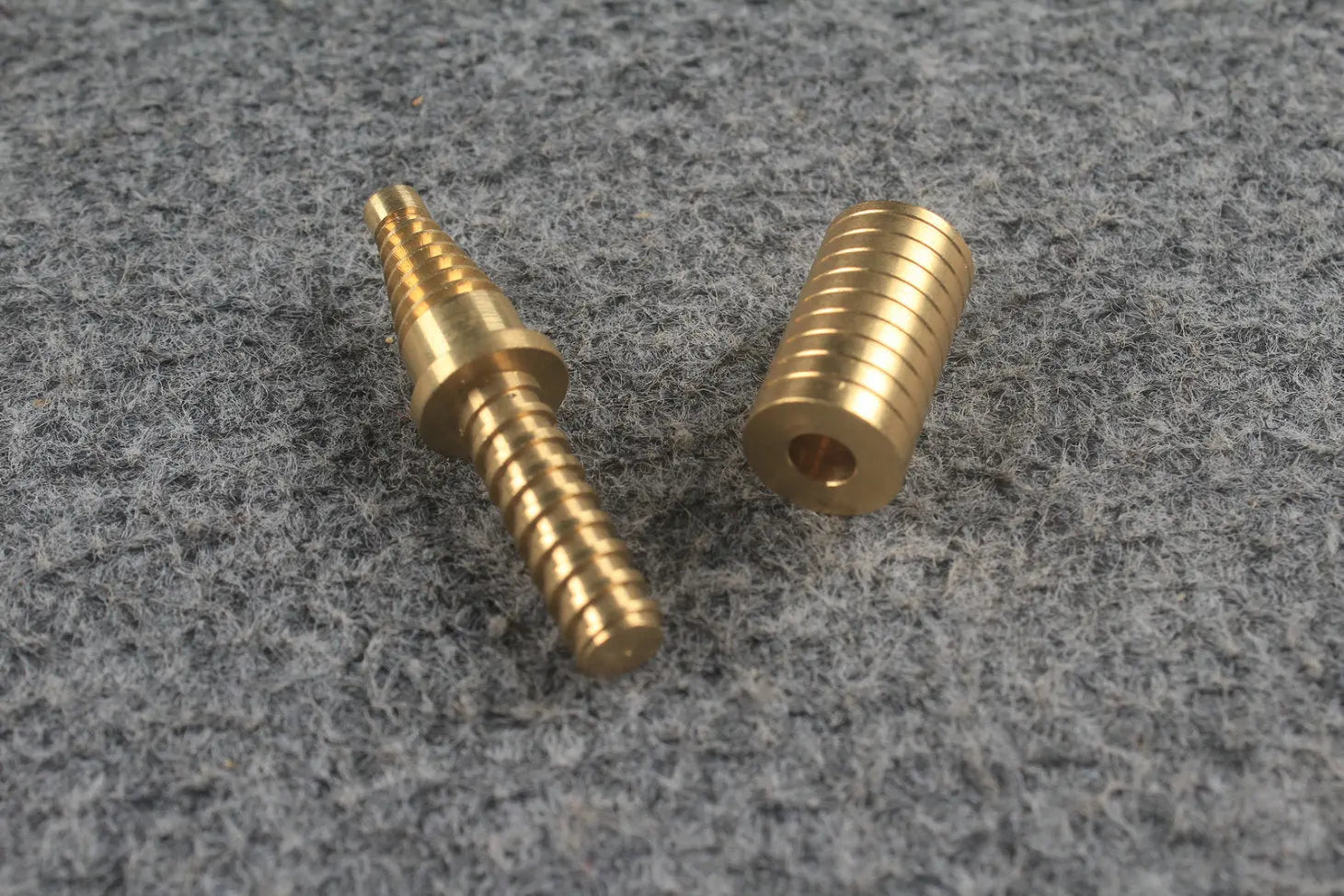 cue butt end joint brass pin and socket for osborne mini butt or extension WOODS CUES