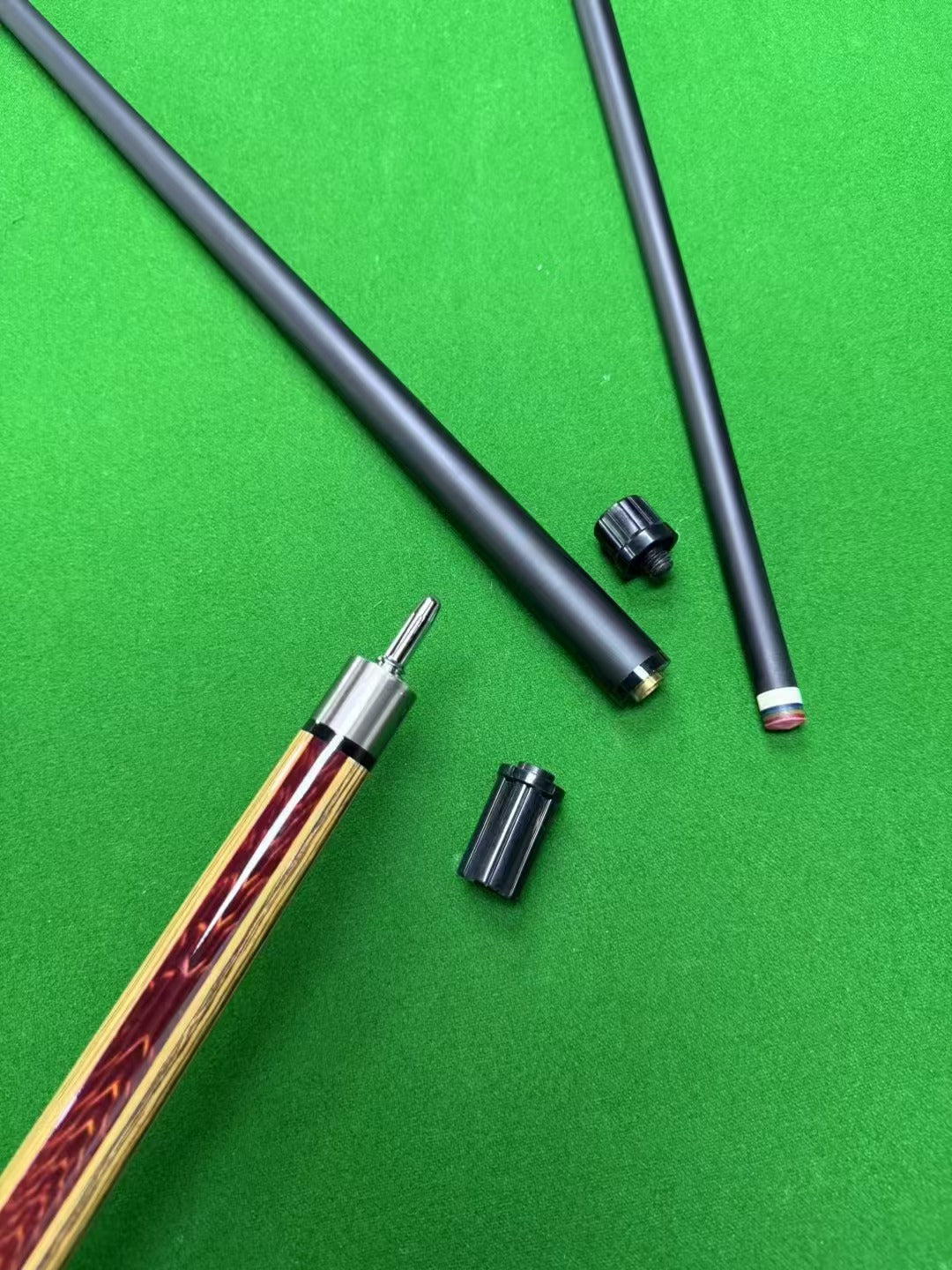 8 x Carbon shaft billiards club cues pool cues stick WOODS CUES