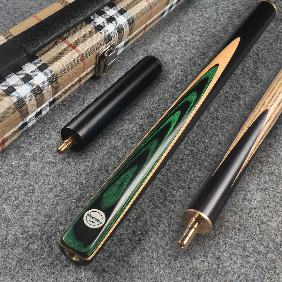 westland 3/4 ash english pool cues 8.5 mm titanium ferrule WOODS CUES