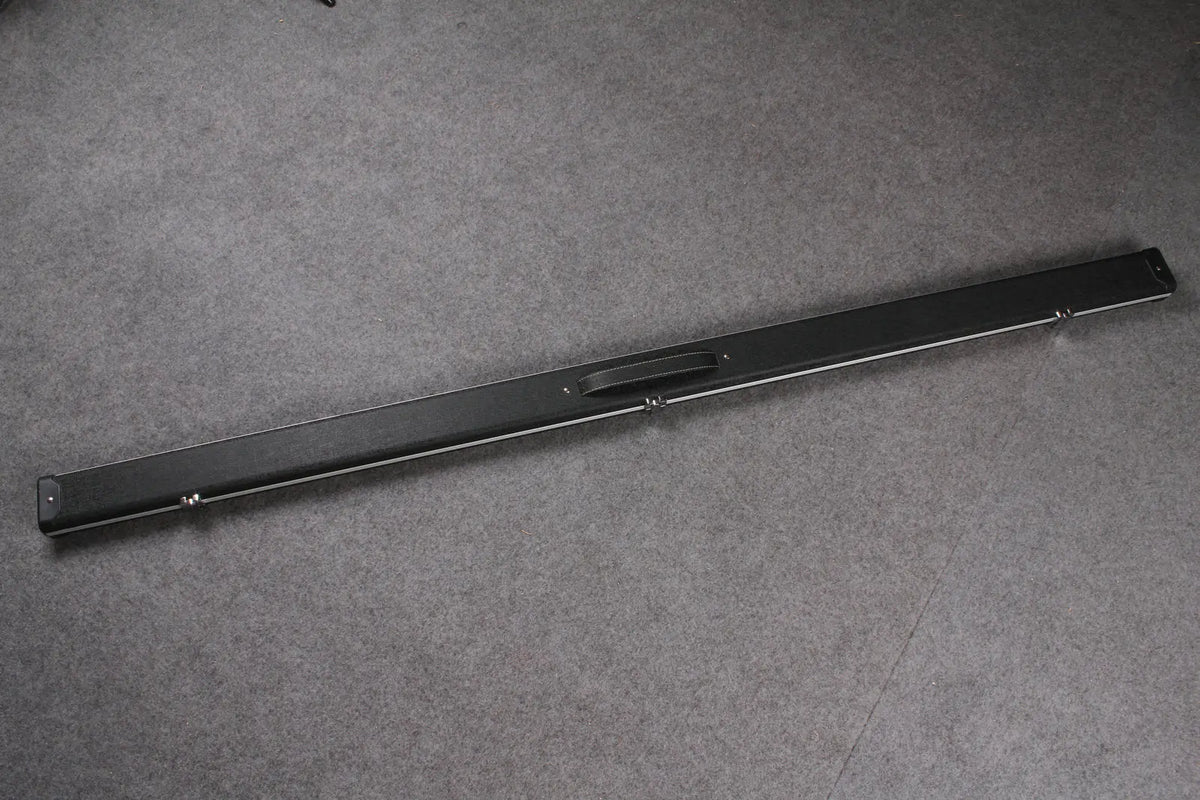 1 piece leather case aluminium construction with 2 slots ~halo style WOODS CUES