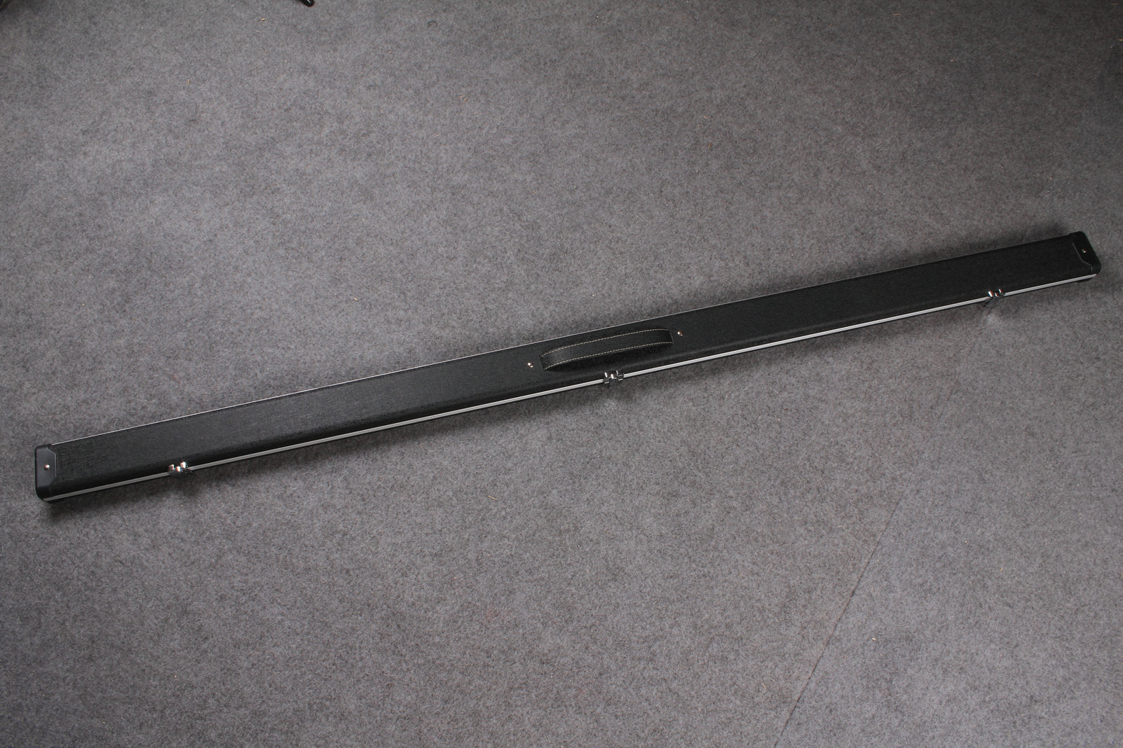 1 piece leather case aluminium construction with 2 slots ~halo style