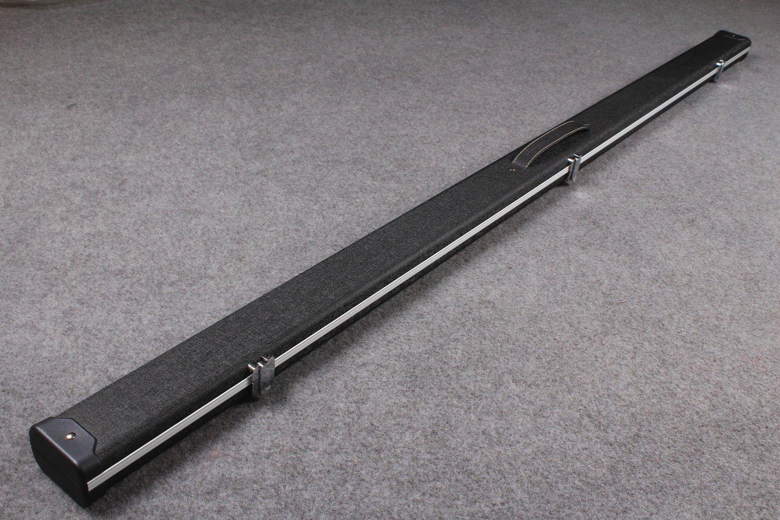 1 piece leather case aluminium construction with 2 slots ~halo style