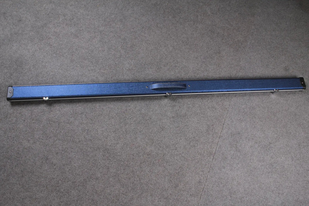 1 piece leather case aluminium construction with 2 slots ~halo style WOODS CUES