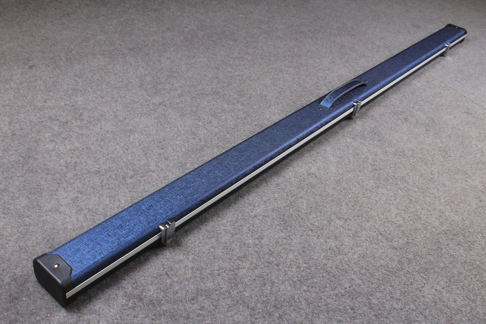 1 piece leather case aluminium construction with 2 slots ~halo style