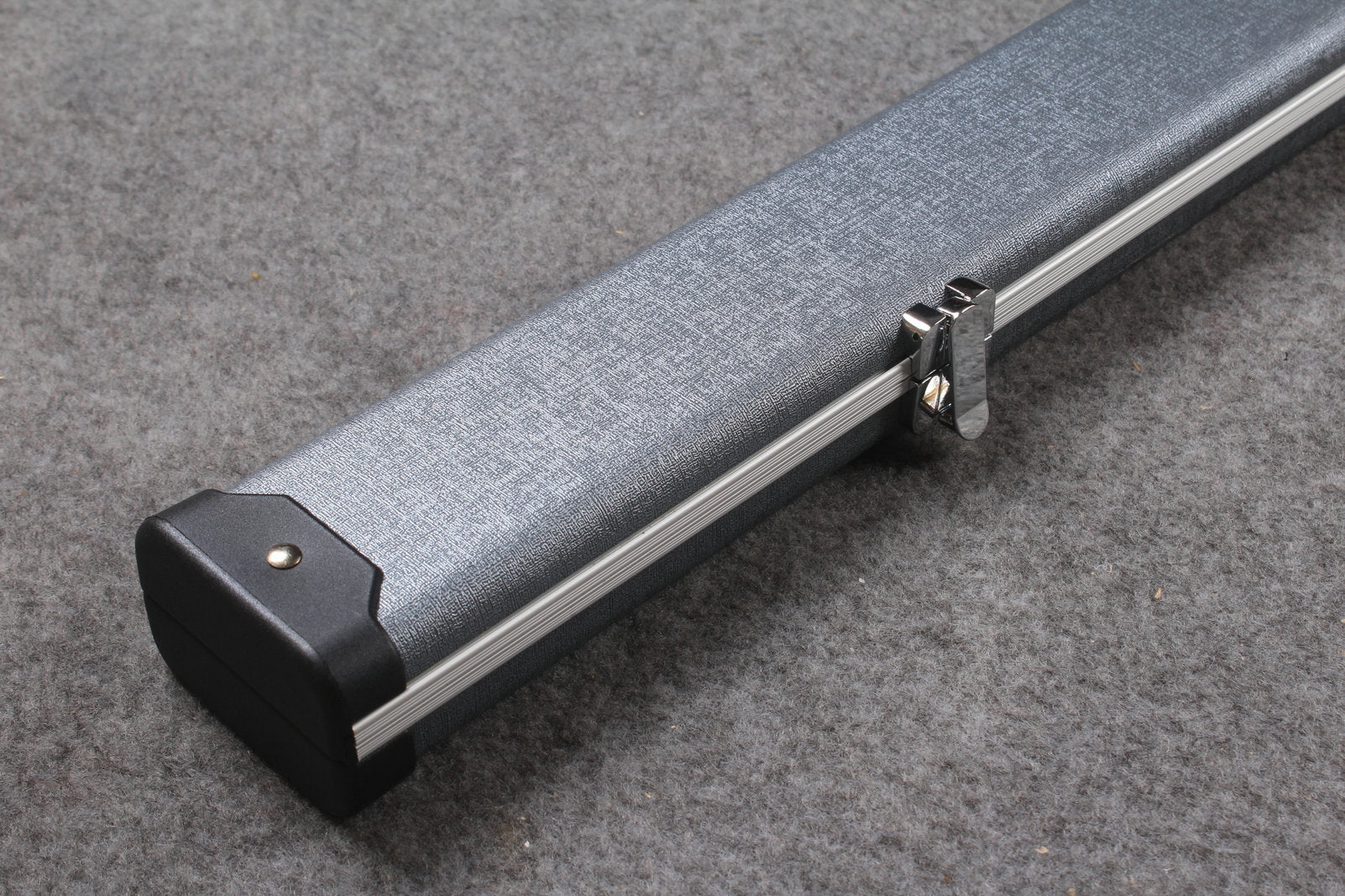 1 piece leather case aluminium construction with 2 slots ~halo style