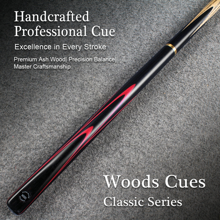 Woods Cues Classic Series — Handcrafted 3/4 Snooker Cue WOODS CUES