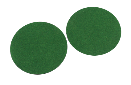 12 pcs Round Self-Adhesive Pool Snooker Spot Stickers - Billiard Tablecloth Repair Patches for Accurate Placement WOODS CUES