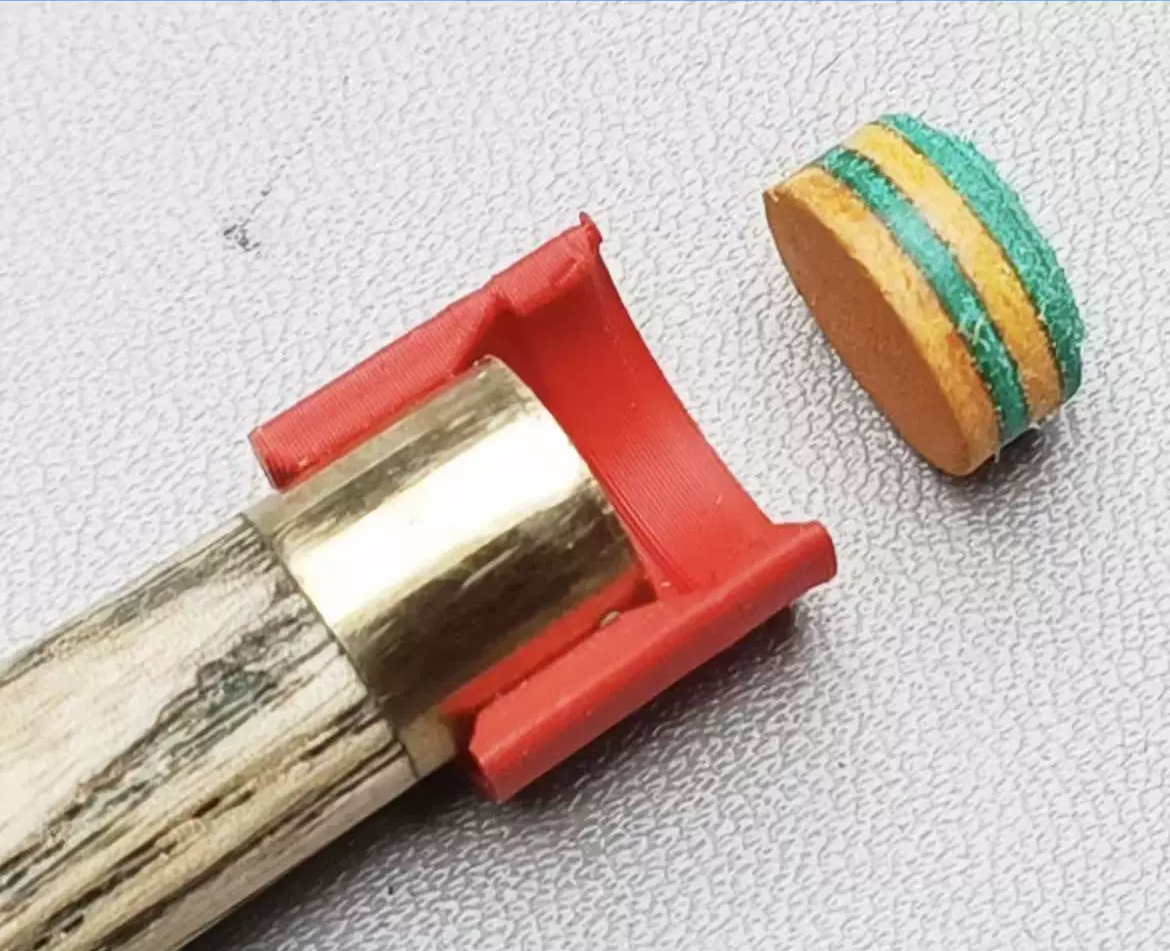 Cue Tip Centering Tool – Cue Tip Alignment Holder WOODS CUES
