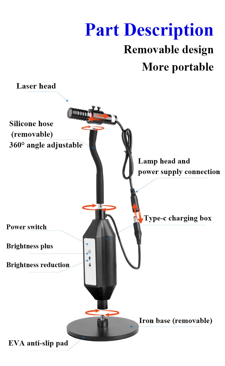 Billiards laser sight sight practice artifact training accuracy assistive portable mobile durable WOODS CUES
