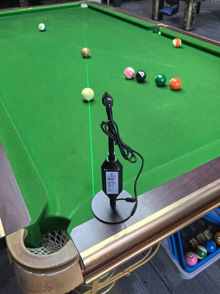 Boule D'entraînement Portable Pour Billard Américain (8-ball) - Avec Lignes De Visée, Résine Durable