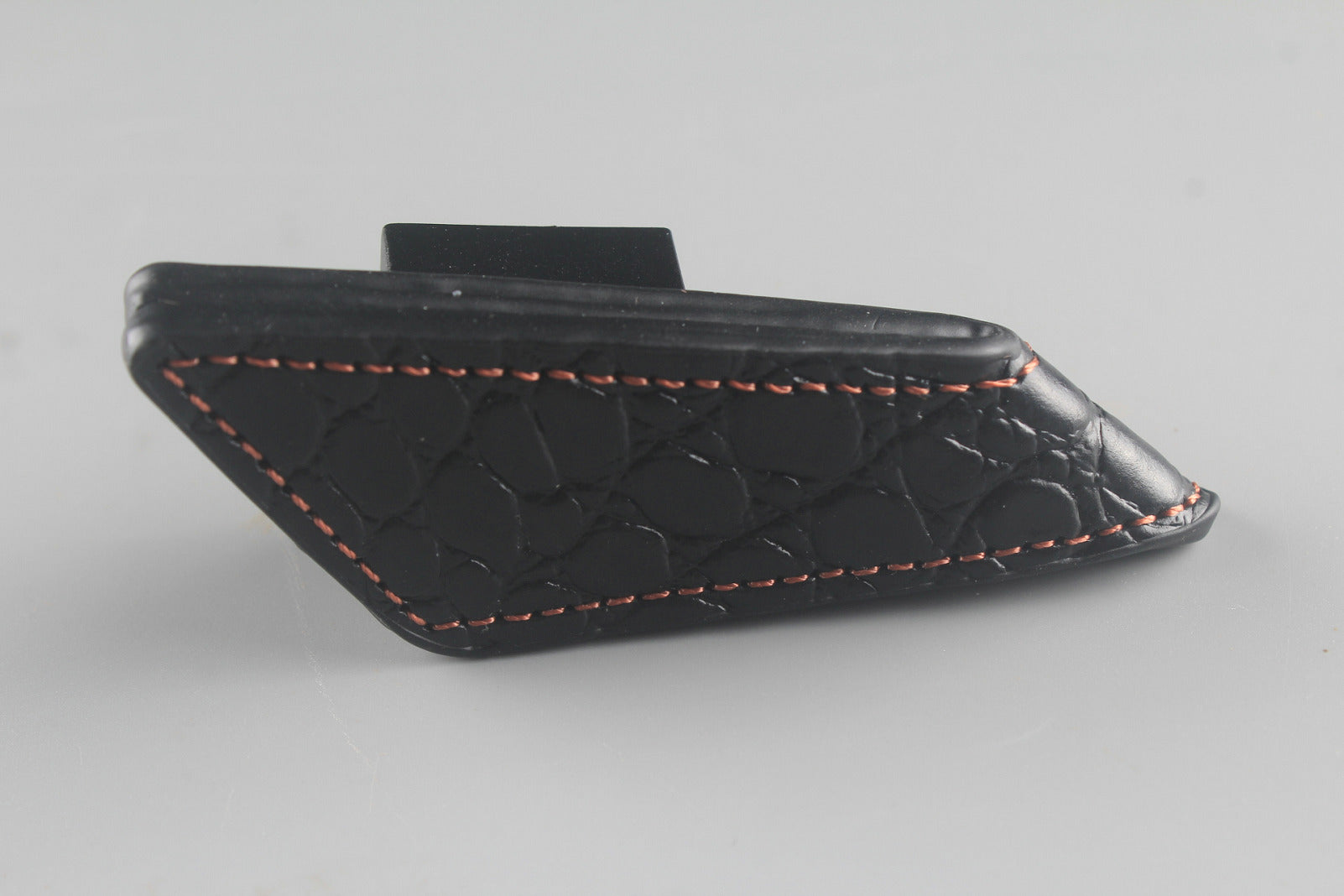 magnetic  Leather snooker / pool cue chalk holder with belt clip