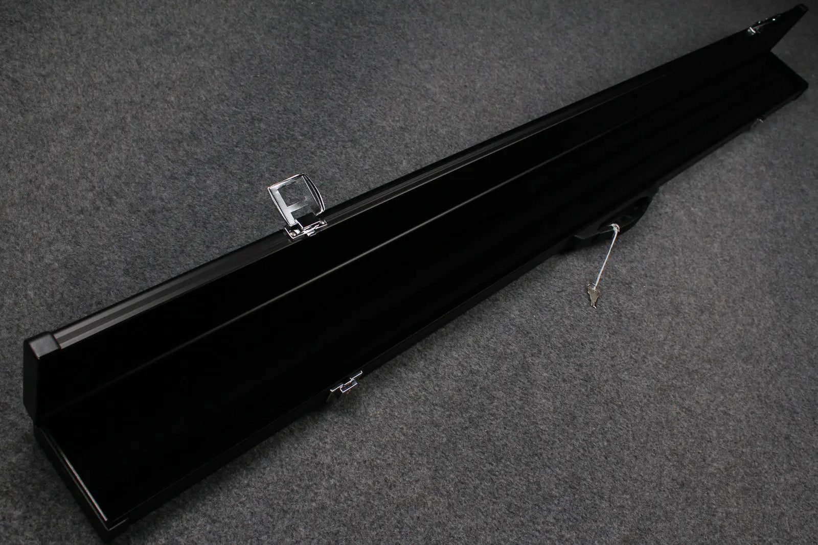 1 piece professional aluminium lockable cue case with 3 slots WOODS CUES