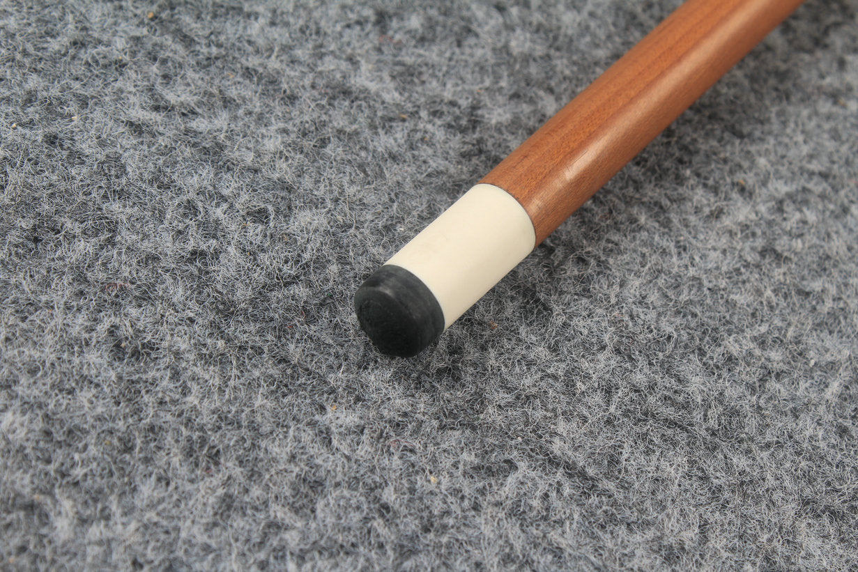 Carbonized maple wood shaft, large head, high-hardness forelimbs, 11.8mm/12.5mm slow eight-tooth billiards cue pool cue stick
