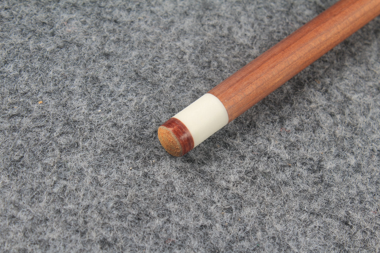 Carbonized maple wood shaft, large head, high-hardness forelimbs, 11.8mm/12.5mm slow eight-tooth billiards cue pool cue stick