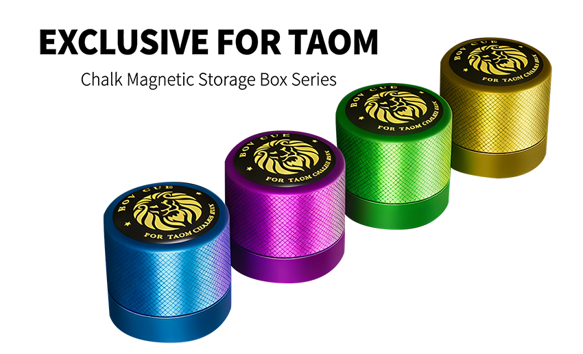 Magnetic Chalk Holder for TAOM – Metal Chalk Box WOODS CUES