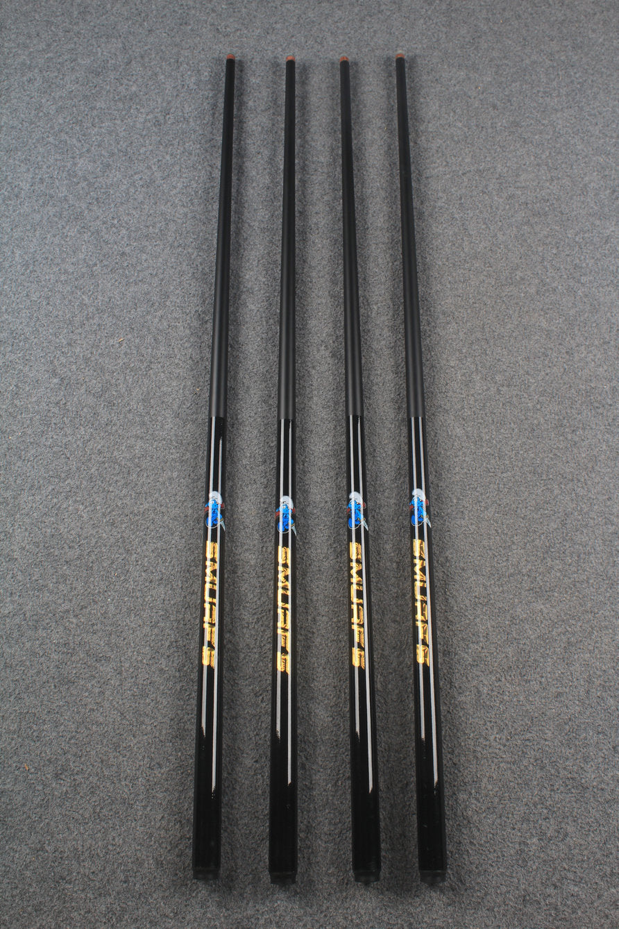 Four 42.5'' Junior Cues WOODS CUES