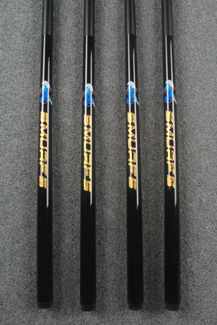 Four 42.5'' Junior Cues WOODS CUES