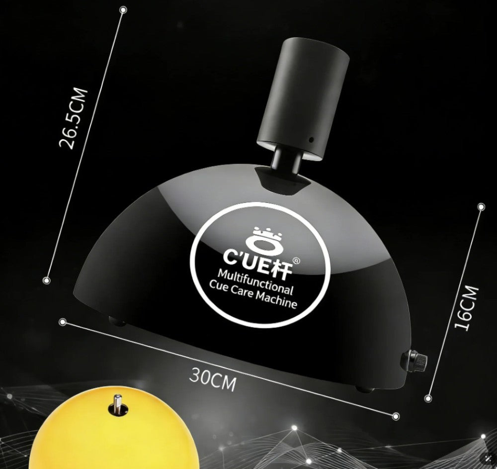 Cue Maintenance Machine - Professional Pool Cue Polishing, Sanding & Refinishing Tool WOODS CUES