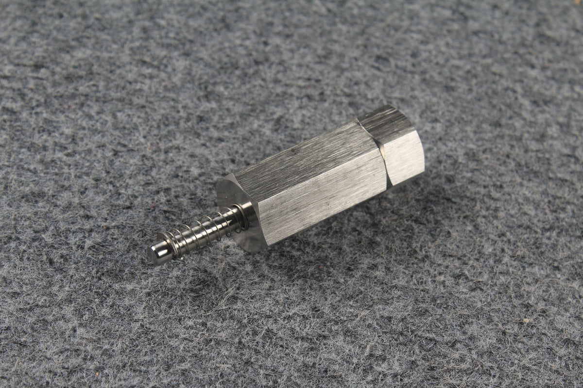 Blue Diamond 11mm Cue Tip Press - Stainless Steel Billiard Shaping Tool