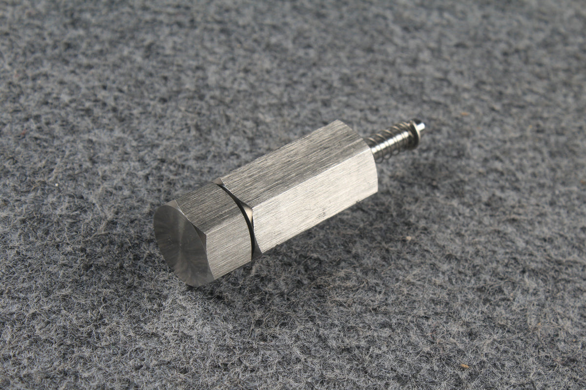 Blue Diamond 11mm Cue Tip Press - Stainless Steel Billiard Shaping Tool