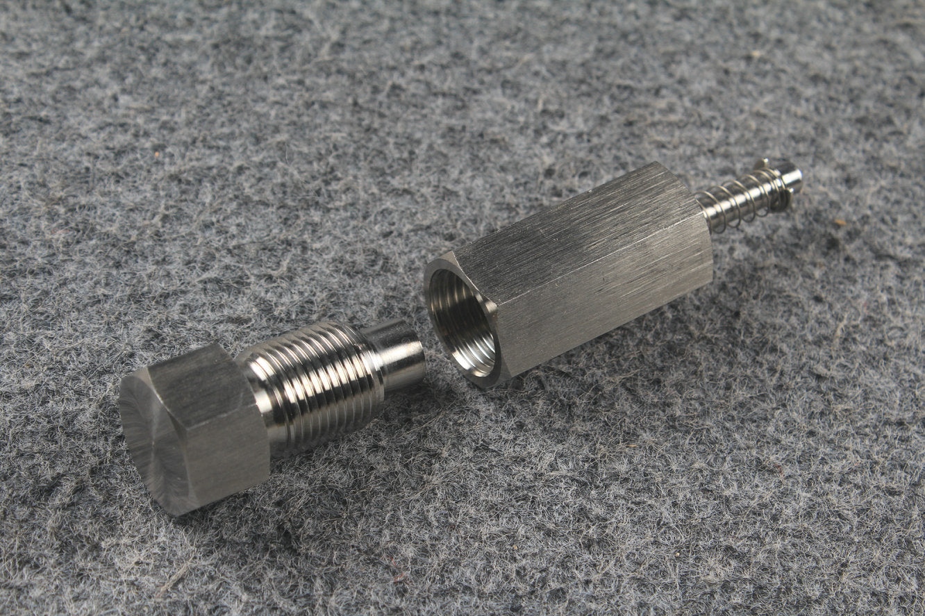 Blue Diamond 11mm Cue Tip Press - Stainless Steel Billiard Shaping Tool