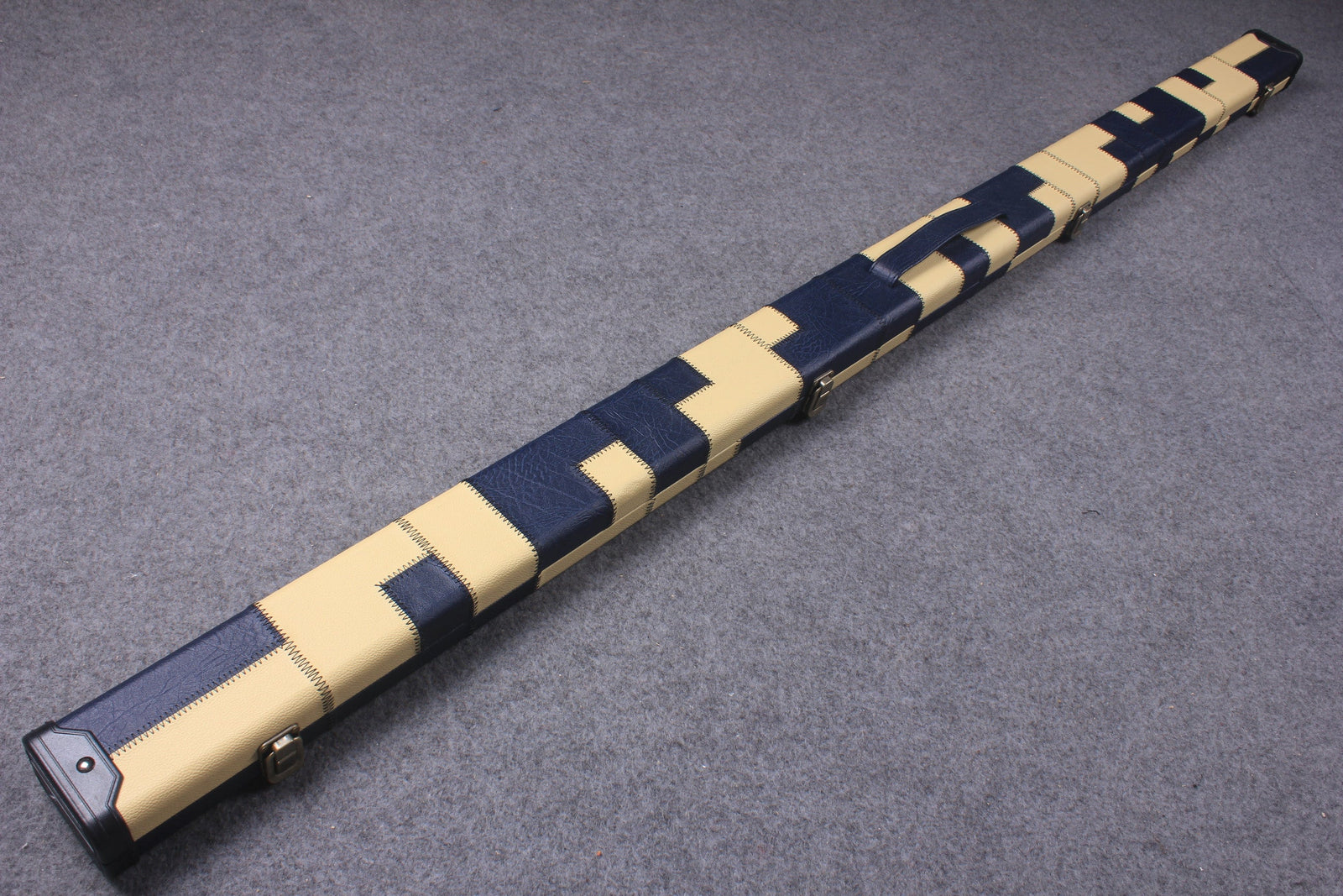 10 x 1 piece patchwork snooker cue cases WOODS CUES