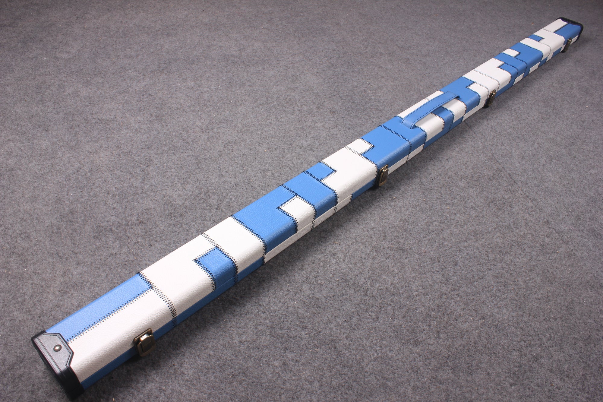 10 x 1 piece patchwork snooker cue cases