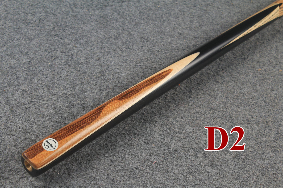 westland 1 piece ash english pool cues 8.5 mm titanium ferrule WOODS CUES