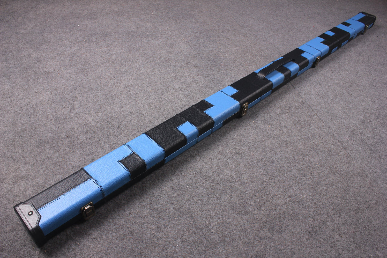 10 x 1 piece patchwork snooker cue cases WOODS CUES