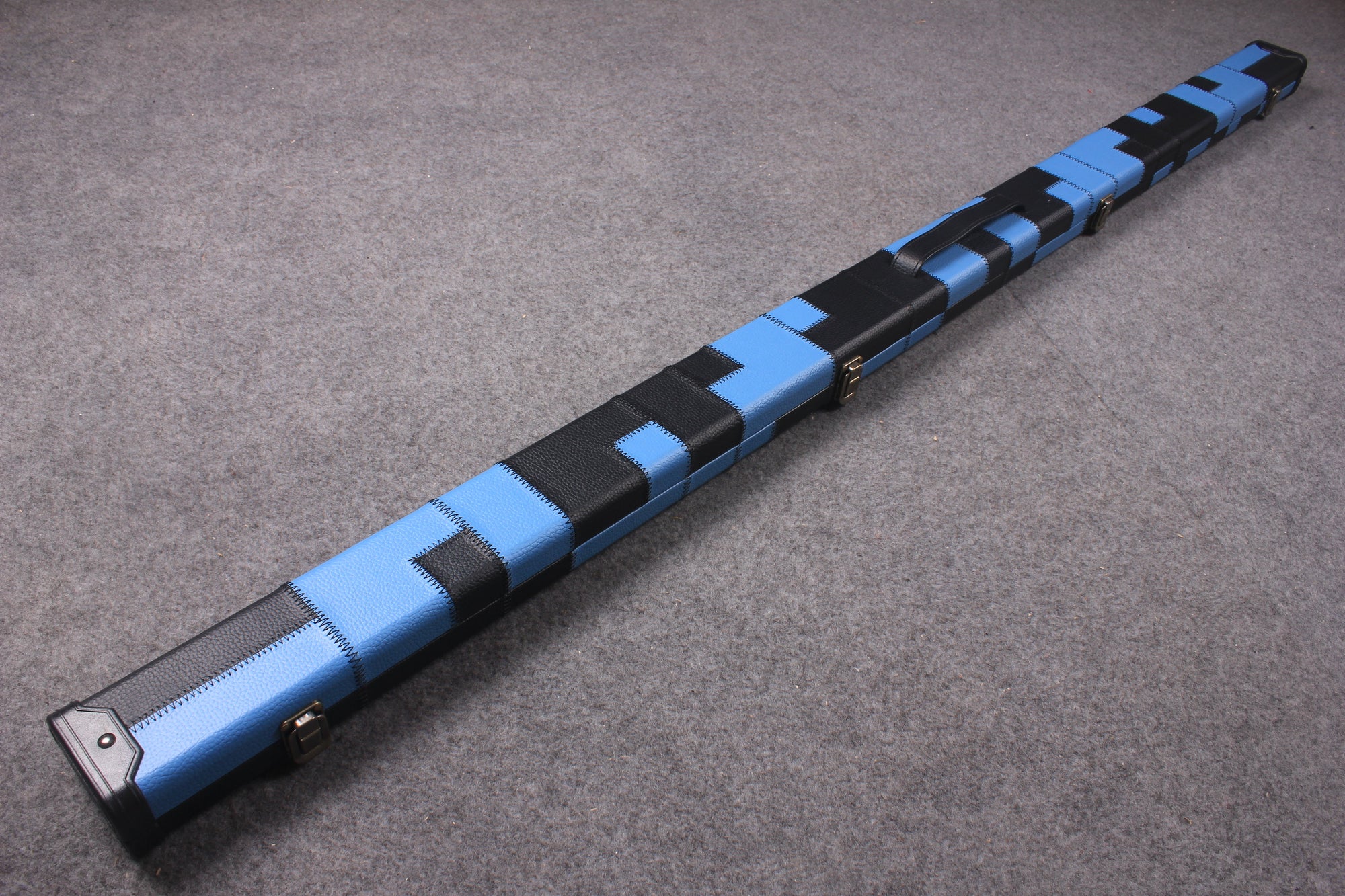 10 x 1 piece patchwork snooker cue cases