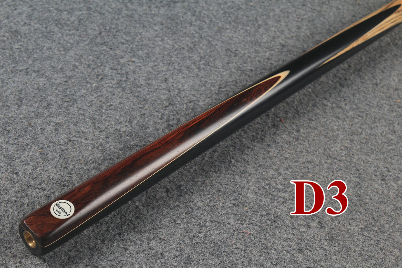 westland 1 piece ash english pool cues 8.5 mm titanium ferrule WOODS CUES