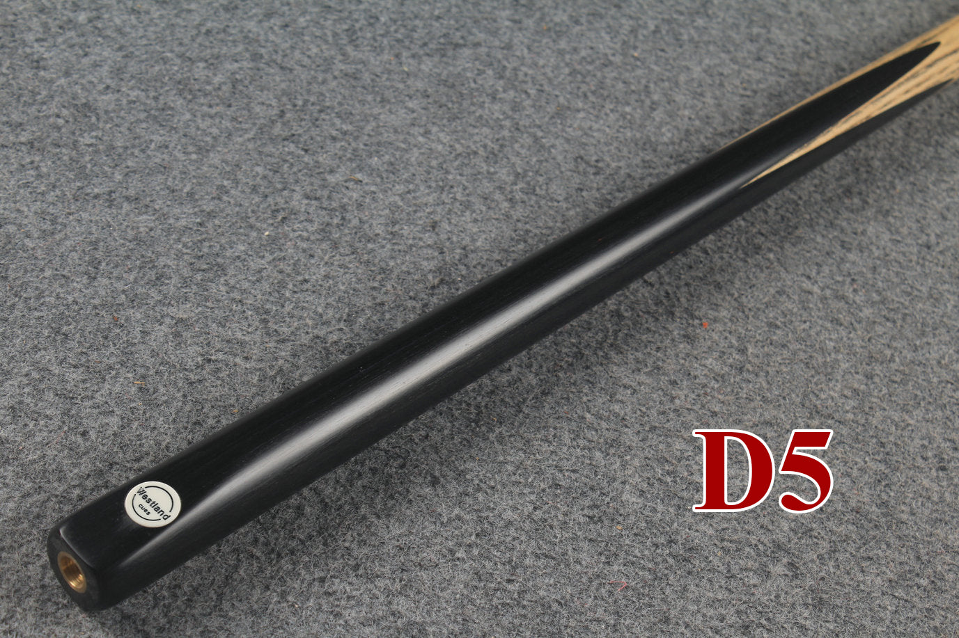 westland 1 piece ash english pool cues 8.5 mm titanium ferrule