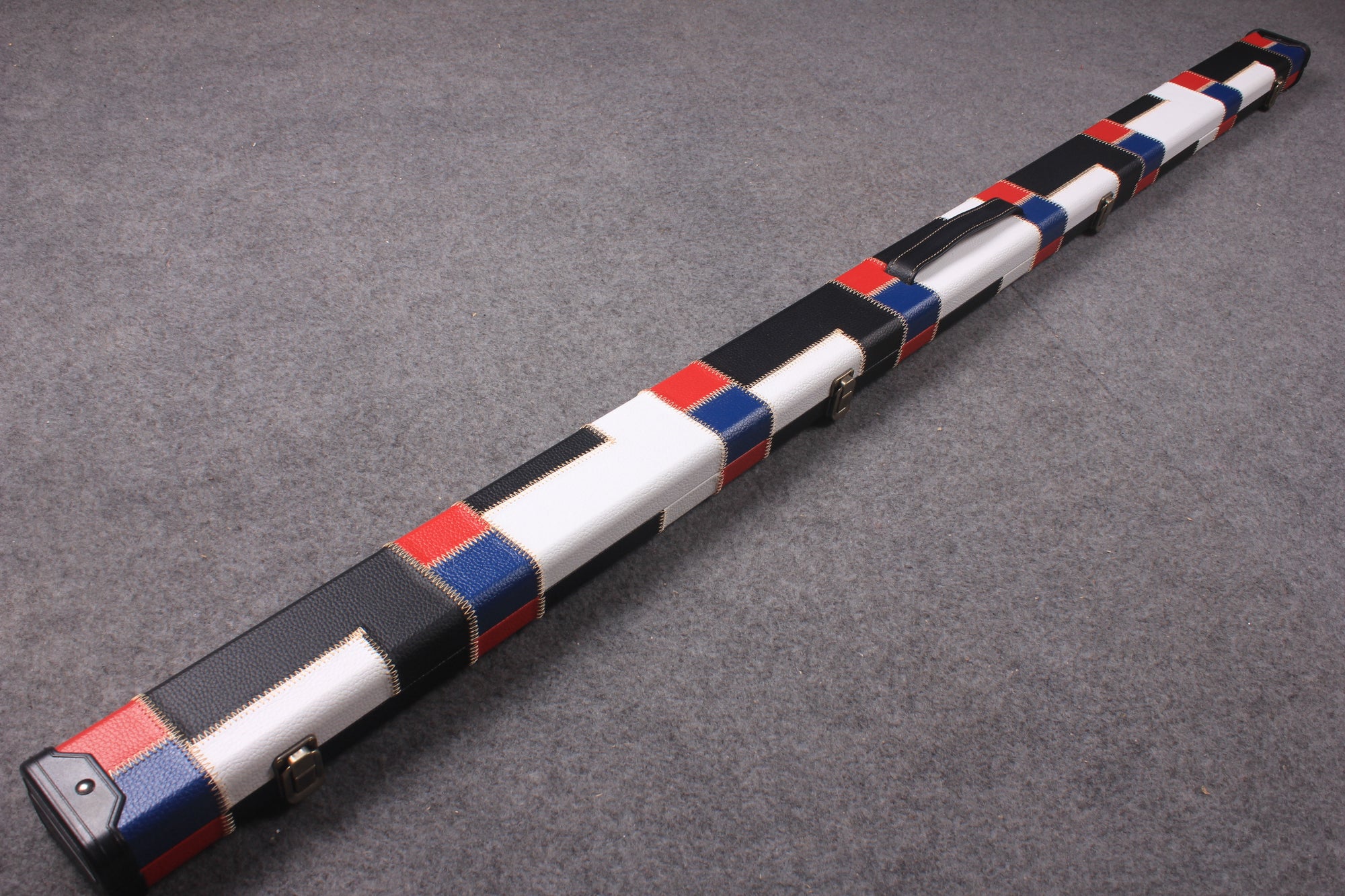 10 x 1 piece patchwork snooker cue cases