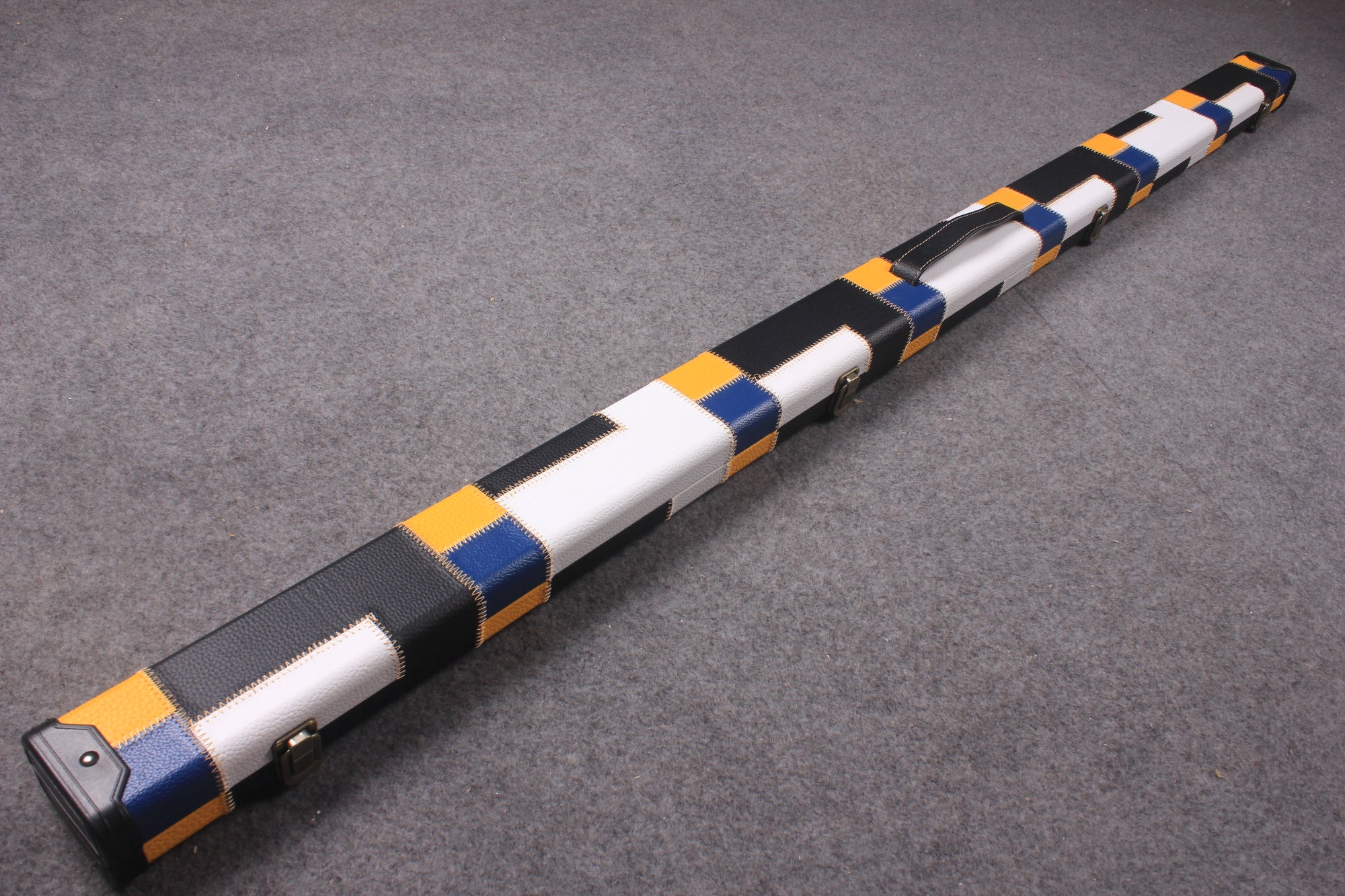 10 x 1 piece patchwork snooker cue cases