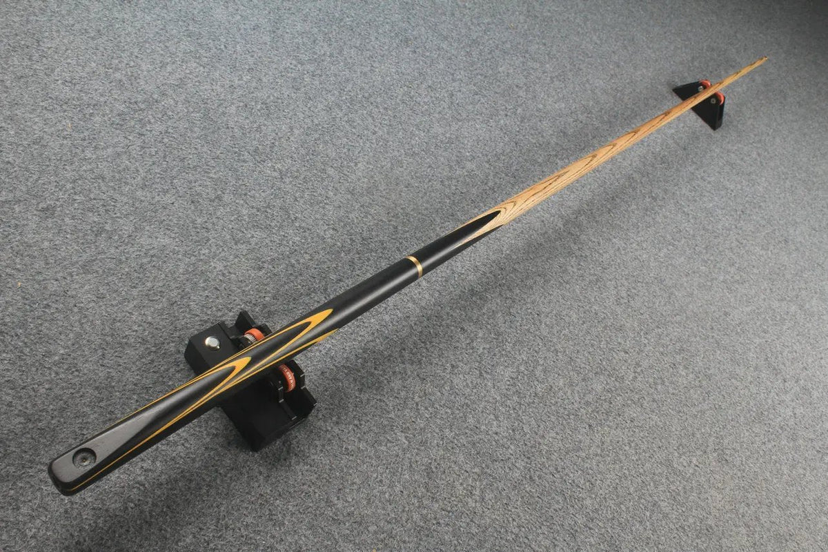 Pool Cue Straightness Detection System Tool Electric spinning Wheels 2 Pcs/Set