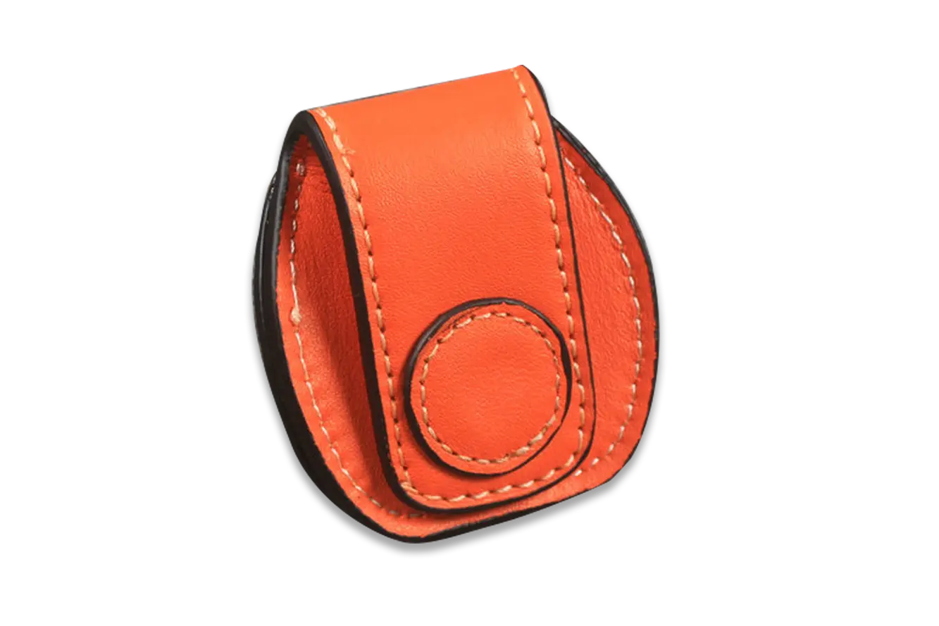 Genuine Leather Chalk Bag WOODS CUES