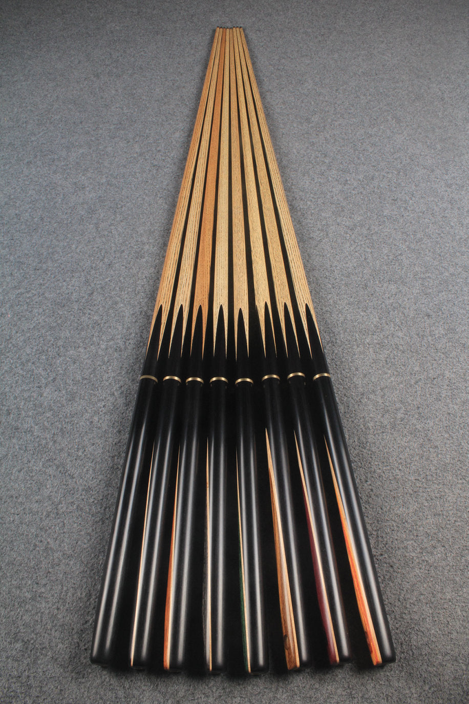 westland 3/4 ash english pool cues 8.5 mm titanium ferrule WOODS CUES
