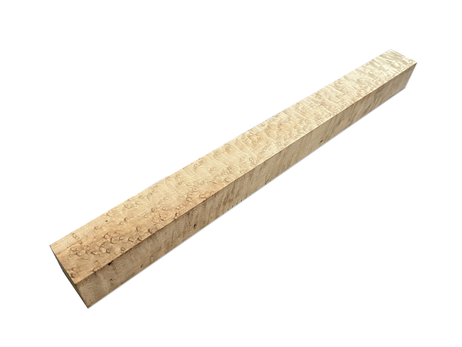 birdseye maple square pool cues butt turning blanks WOODS CUES