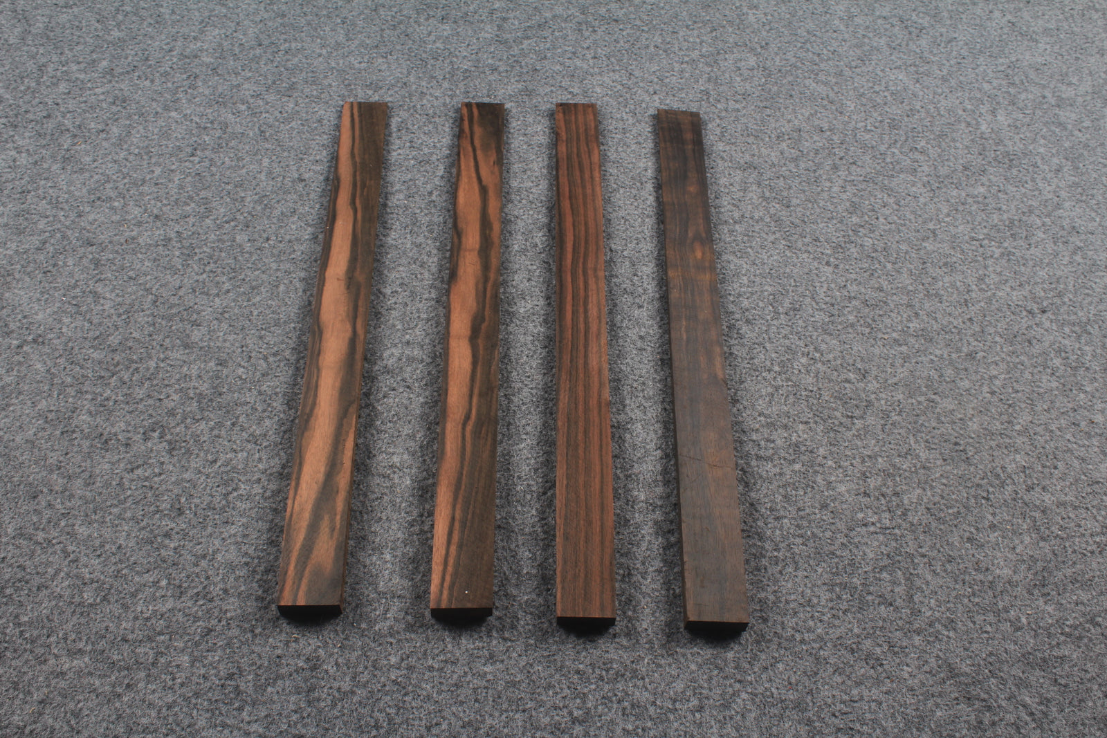 macassar ebony wood splices snooker cue butt splices