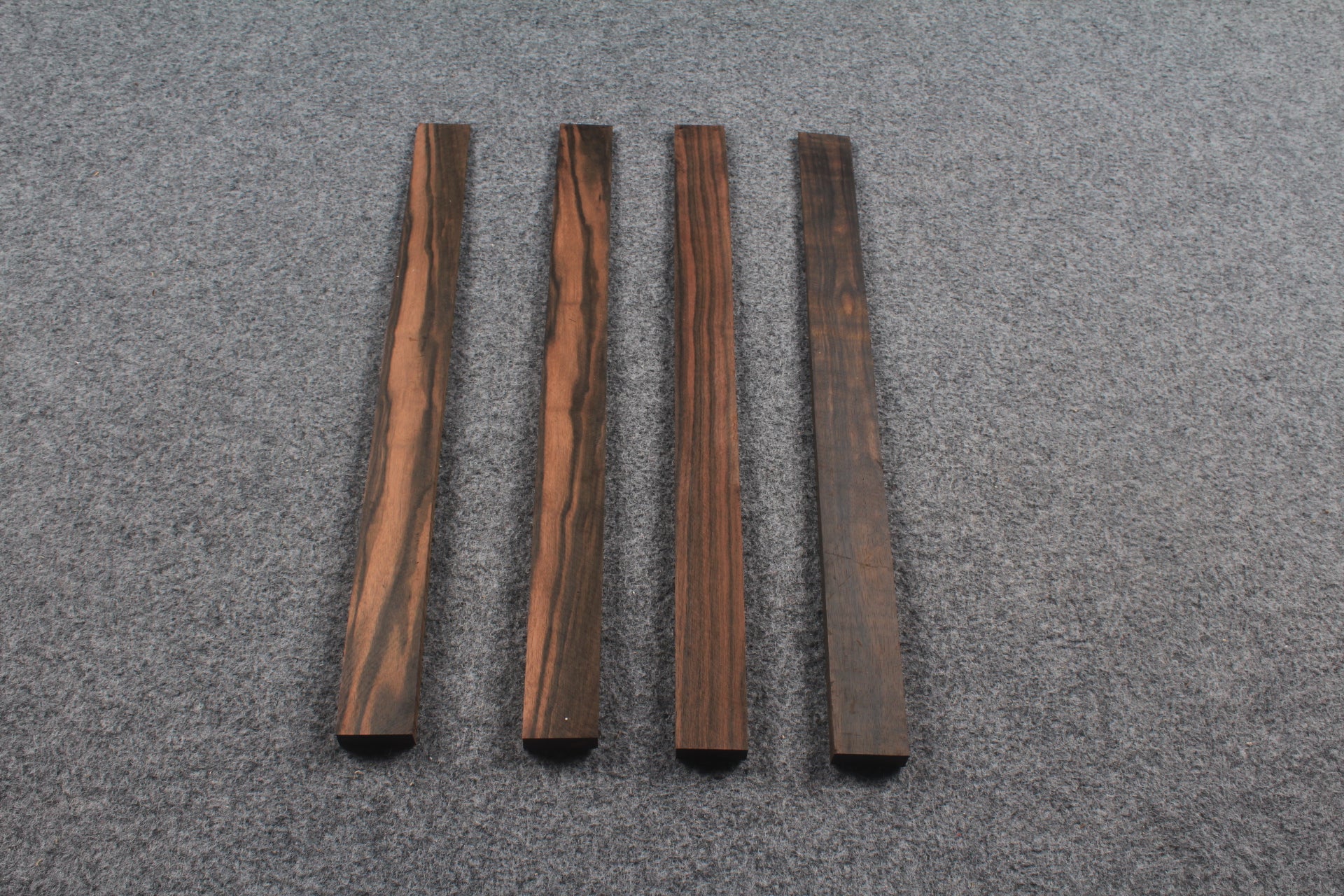 macassar ebony wood splices snooker cue butt splices