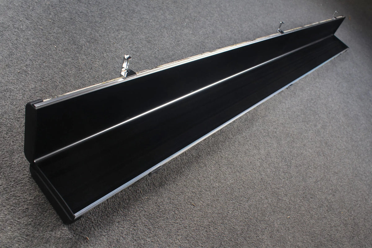 deluxe one piece aluminium map design case with 3 slots WOODS CUES