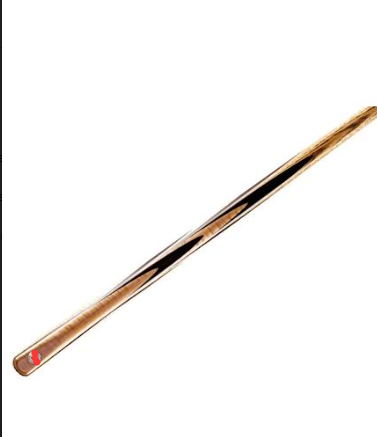 1 piece handmade ash  play cue and maple break cue with gray aluminium case