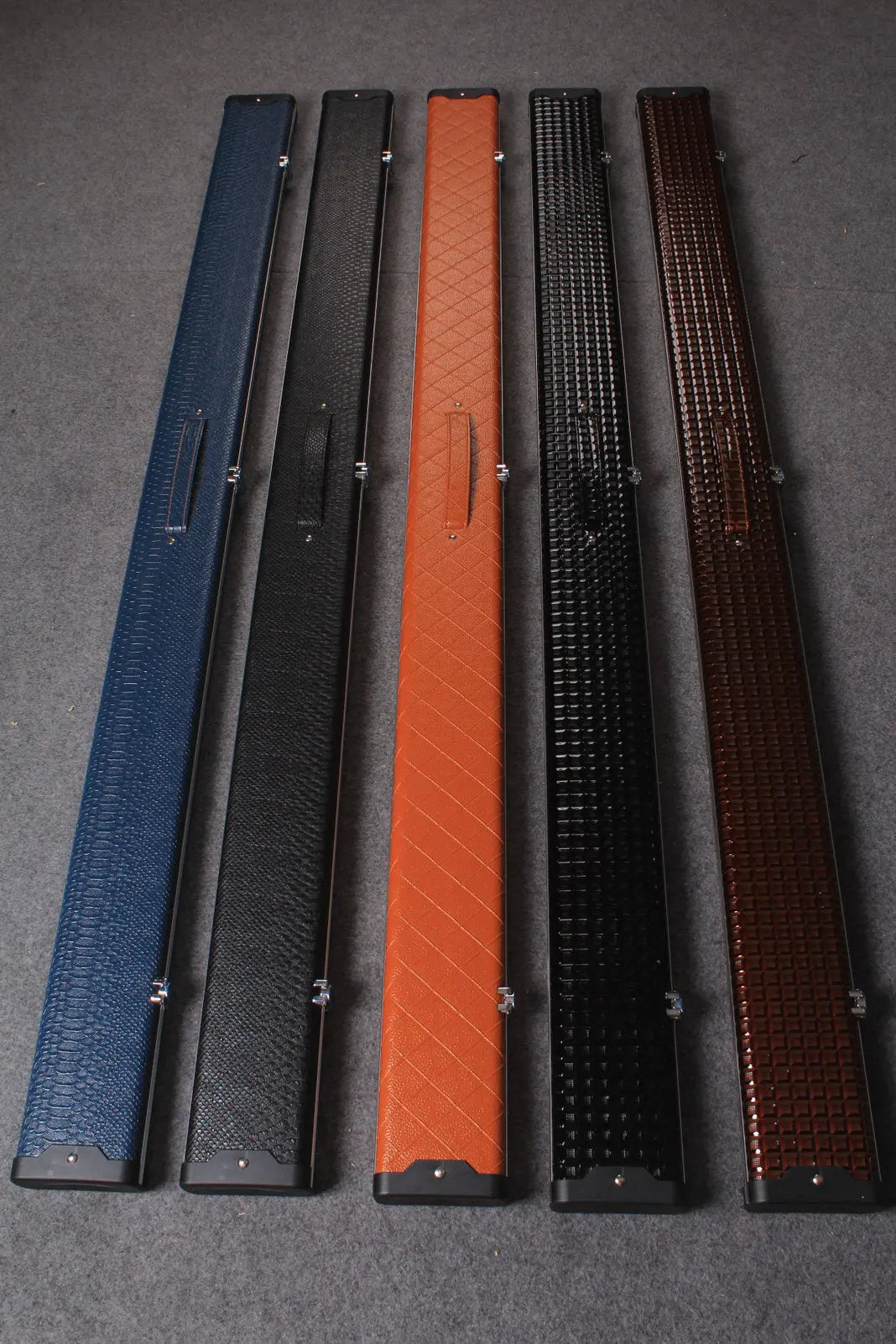 Wide 1 Piece Snooker Cue Aluminium Case With 3 Slots WOODS CUES
