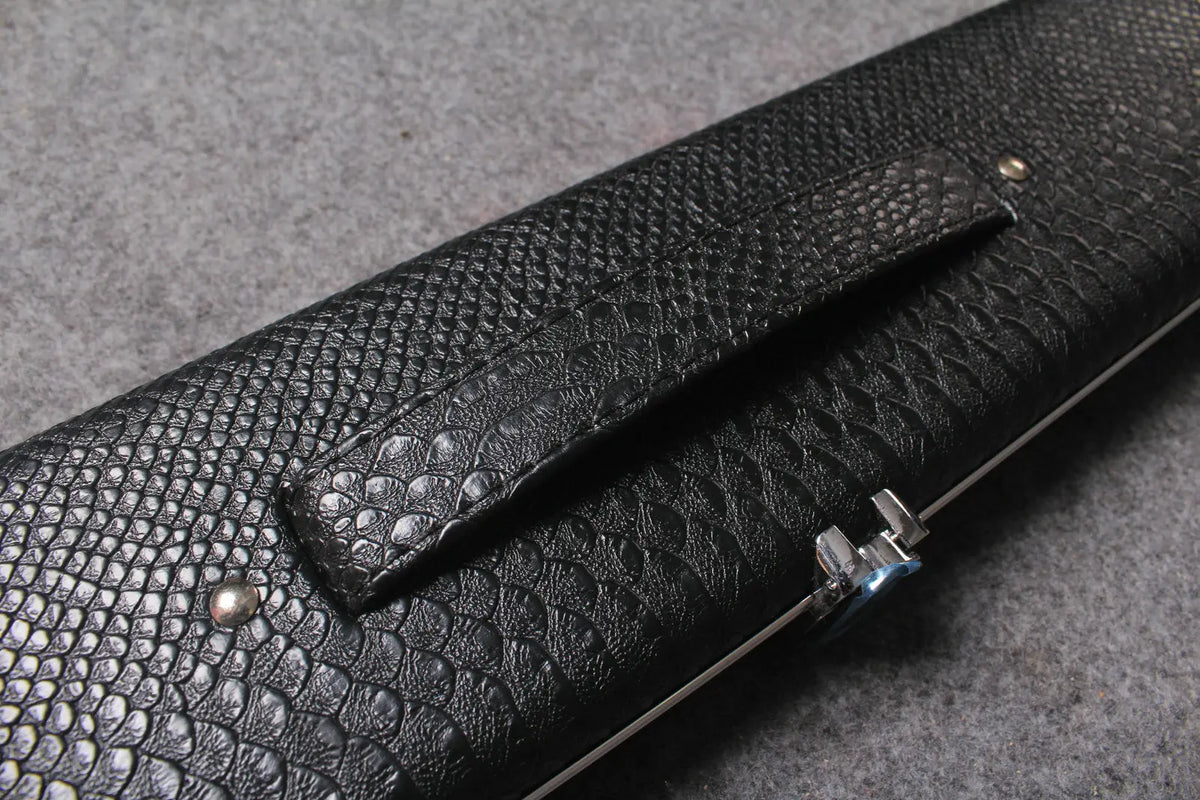 Wide 1 Piece Snooker Cue Aluminium Case With 3 Slots WOODS CUES