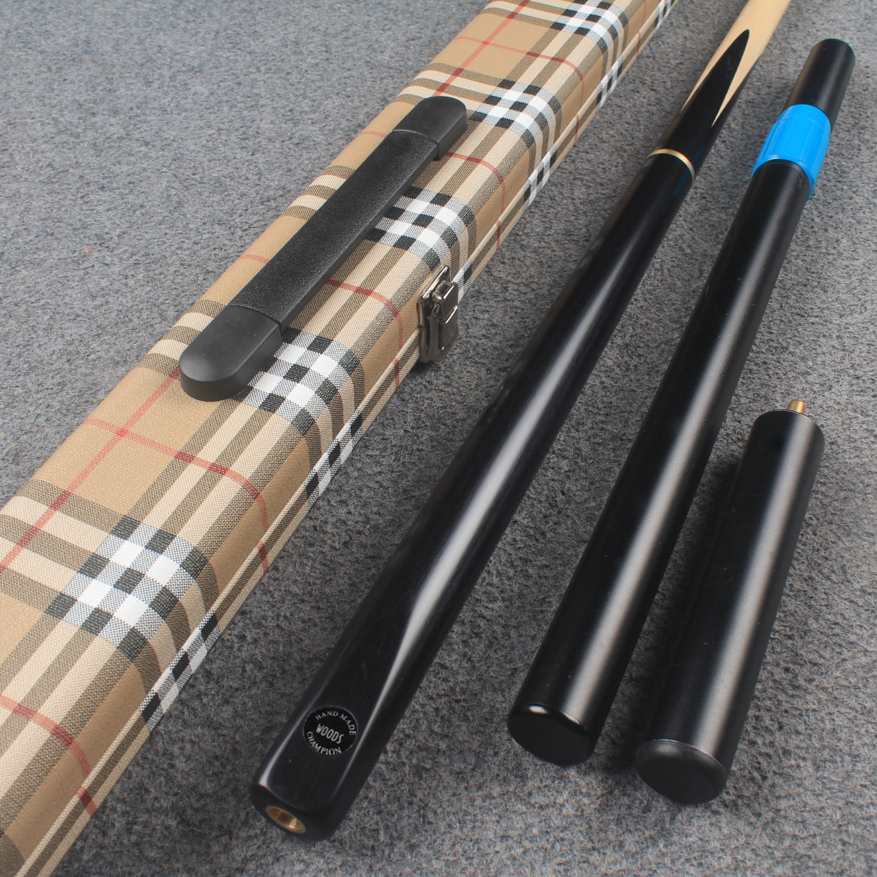3/4 maple snooker cue 9.5 mm titanium ferrule WOODS CUES