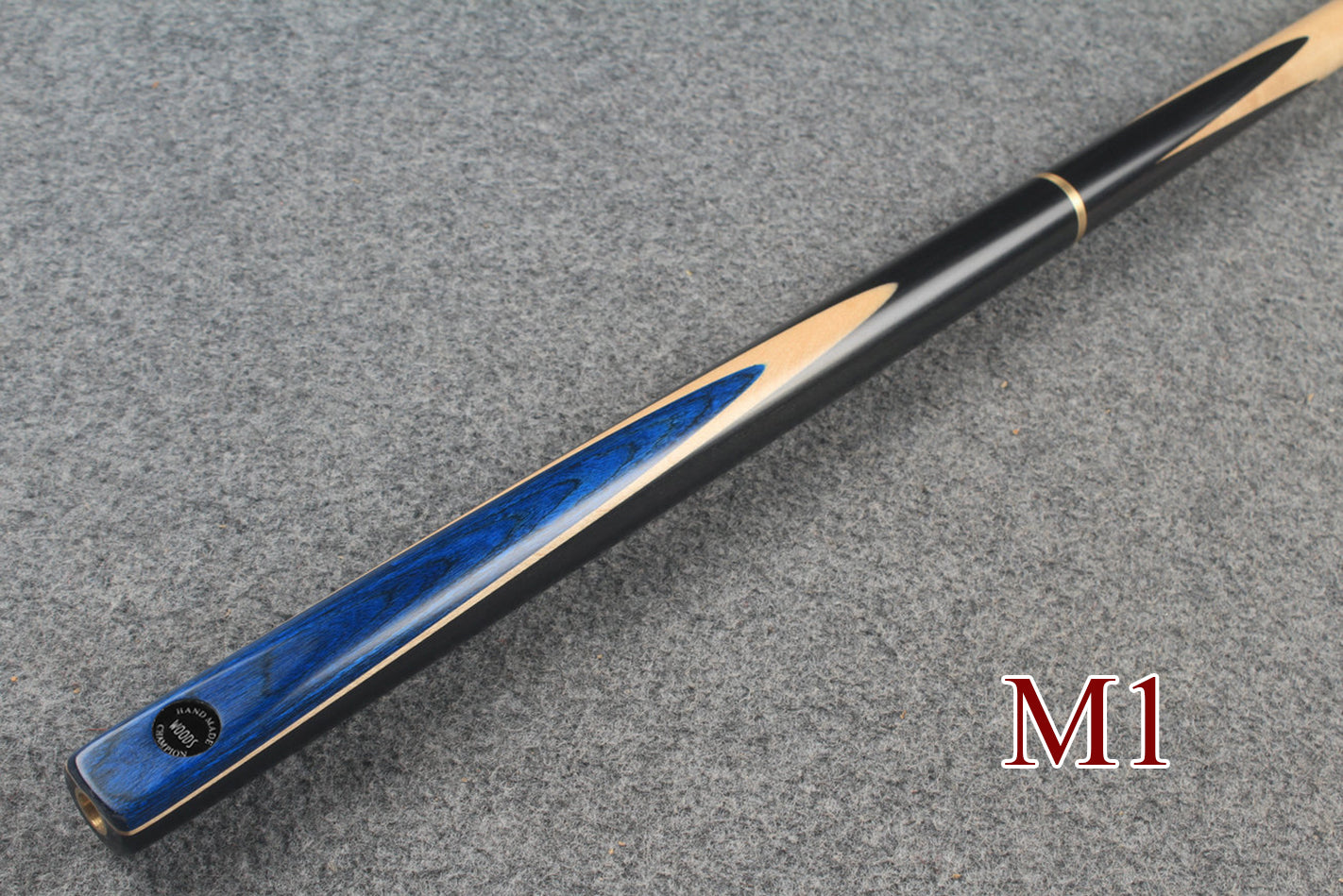 3/4 maple snooker cue 9.5 mm titanium ferrule WOODS CUES